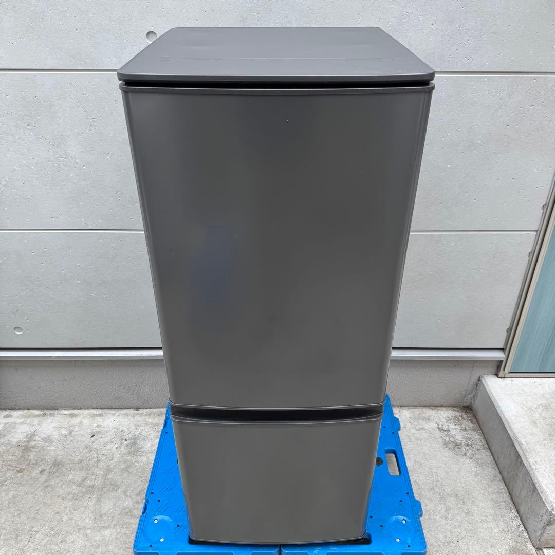 157⭐️2024年製美品★三菱電機　冷蔵庫　グレー　自動霜取り　一人暮らし