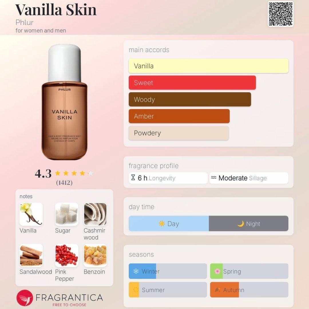 Phlur Vanilla Skin ボディミスト 240ml