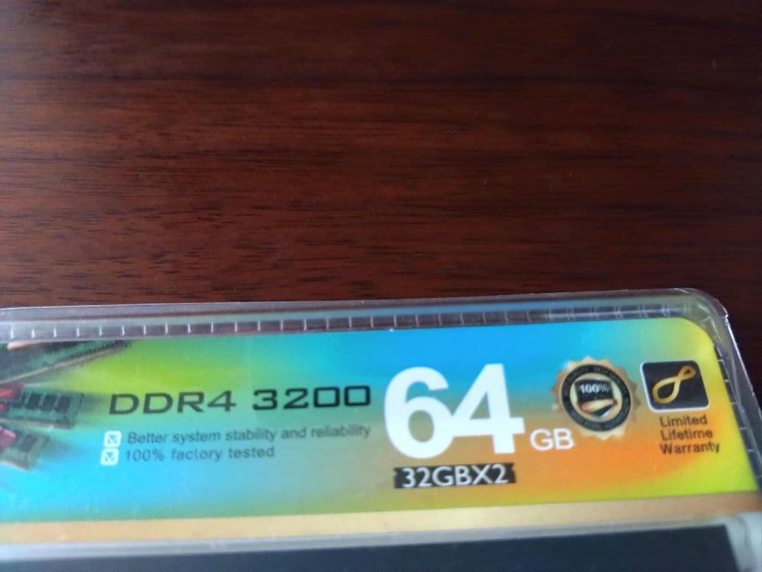 こ*く様 SP DDR4 デスクトップ用メモリ 64GB（32GB×2）