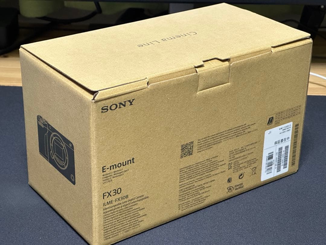 SONY FX30 ボディ　NiSiレンズフィルター72mm付き