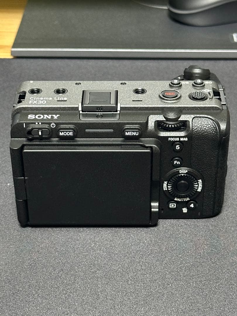 SONY FX30 ボディ　NiSiレンズフィルター72mm付き