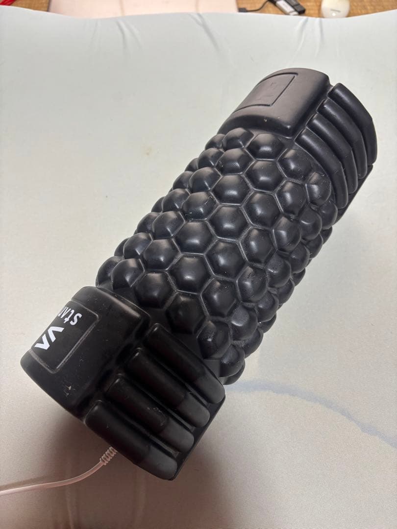USB充電式マッサージ筋膜ローラー 黒