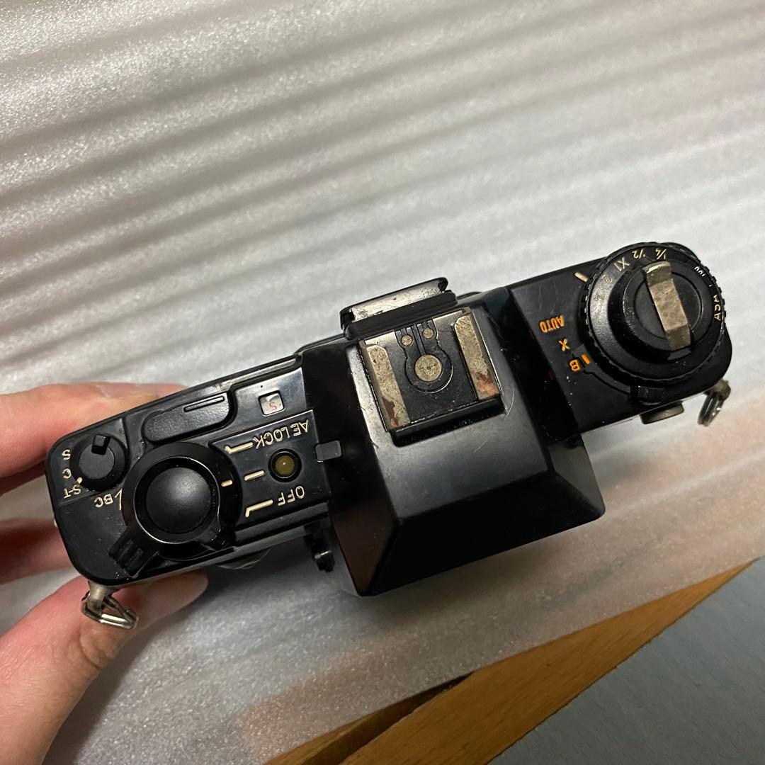 CONTAX 137 MD QUARTZ 茶革
