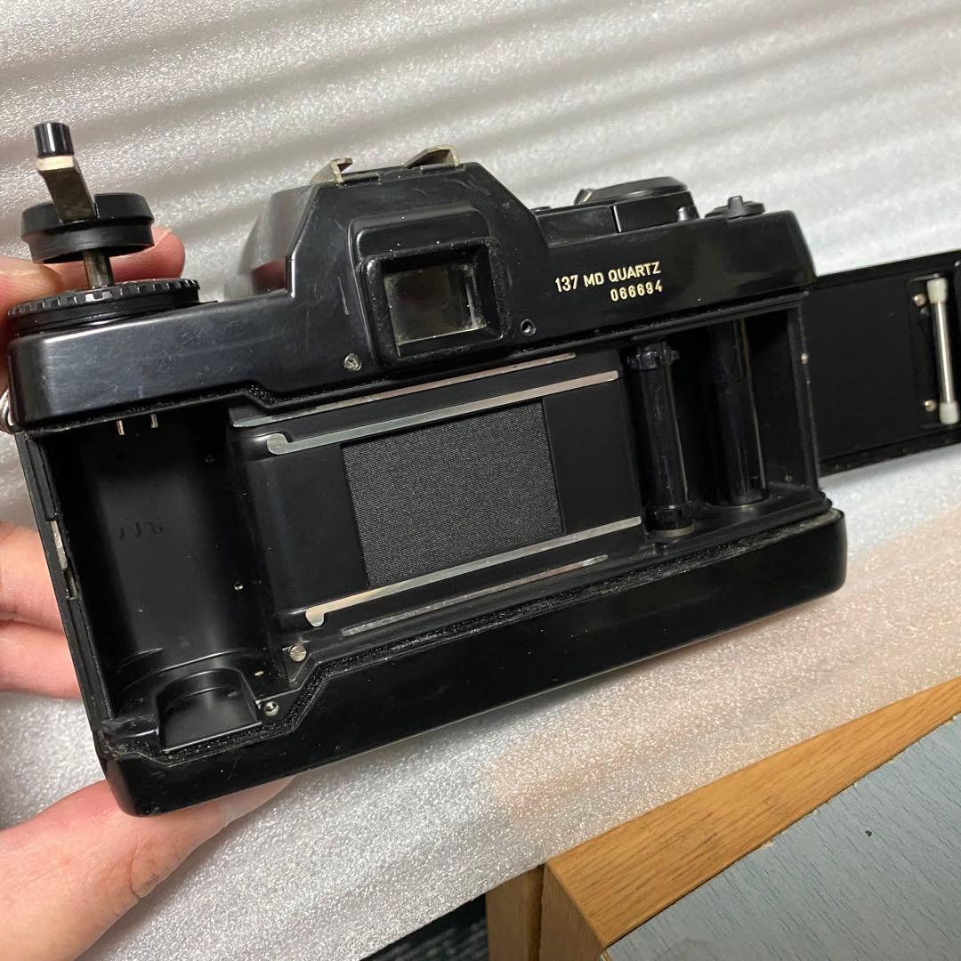 CONTAX 137 MD QUARTZ 茶革