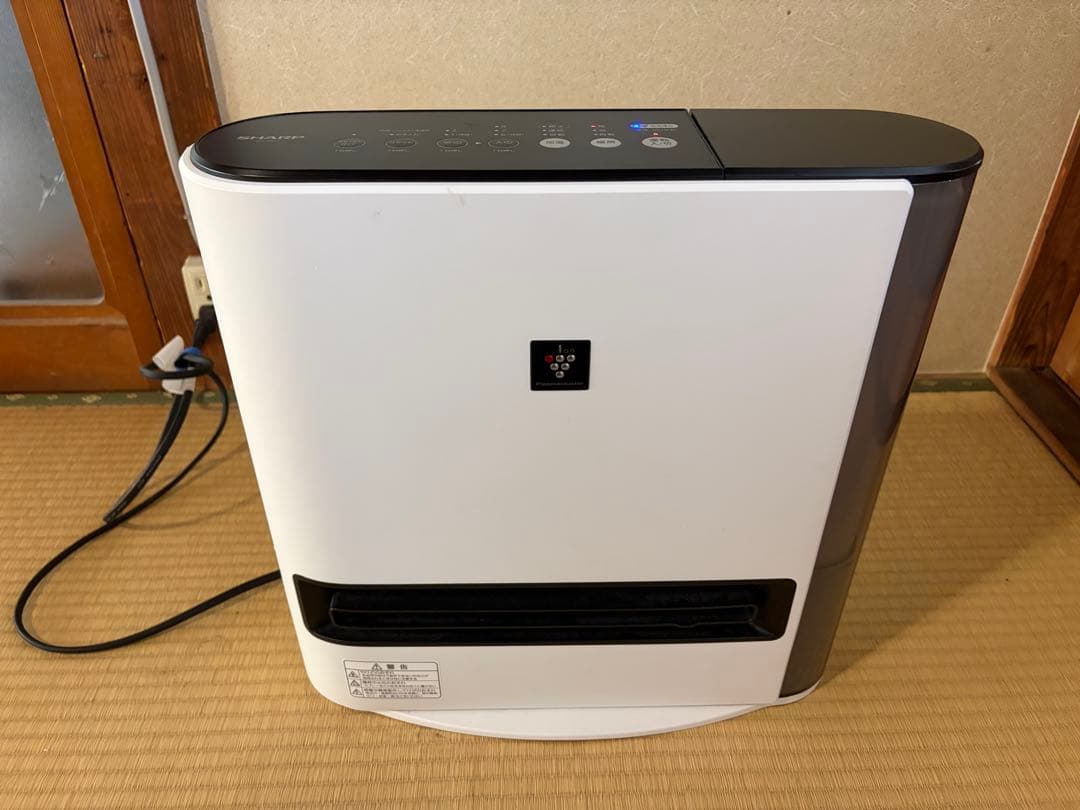 空気清浄機付き　SHARP セラミックファンヒーター