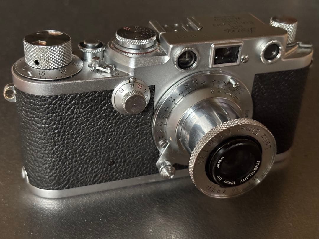 Leica iiif レッドシンクロ　Elmar50mm