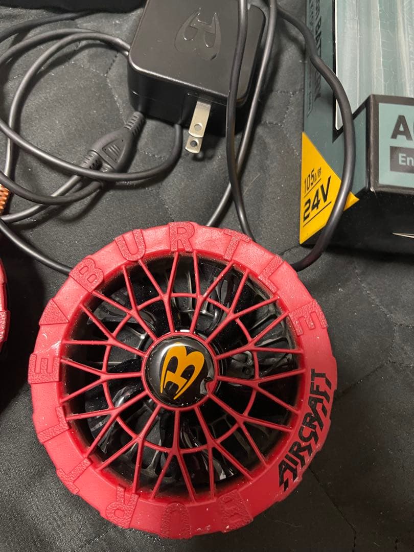 BURTLE AC09 ファン＆バッテリーセット 24V