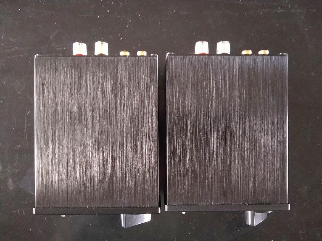 FX-501J　モノラルアンプ オーディオ用コンデンサ仕様　２台セット