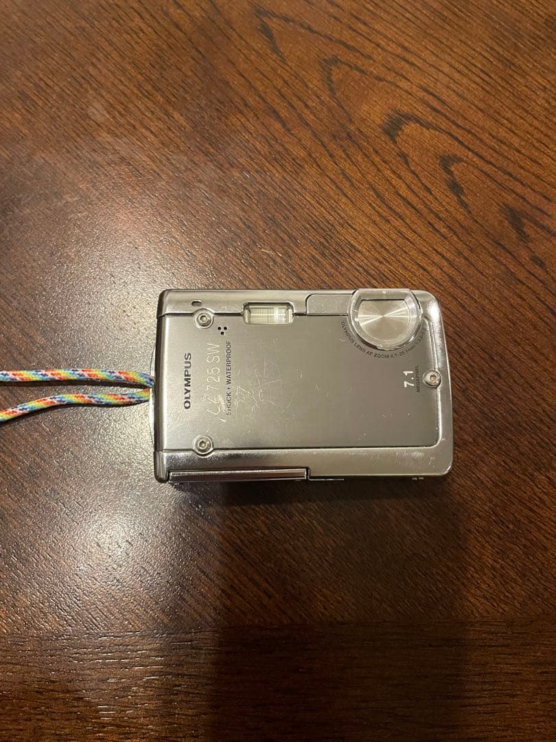 OLYMPUS μ 720 シルバー 防水機能付き