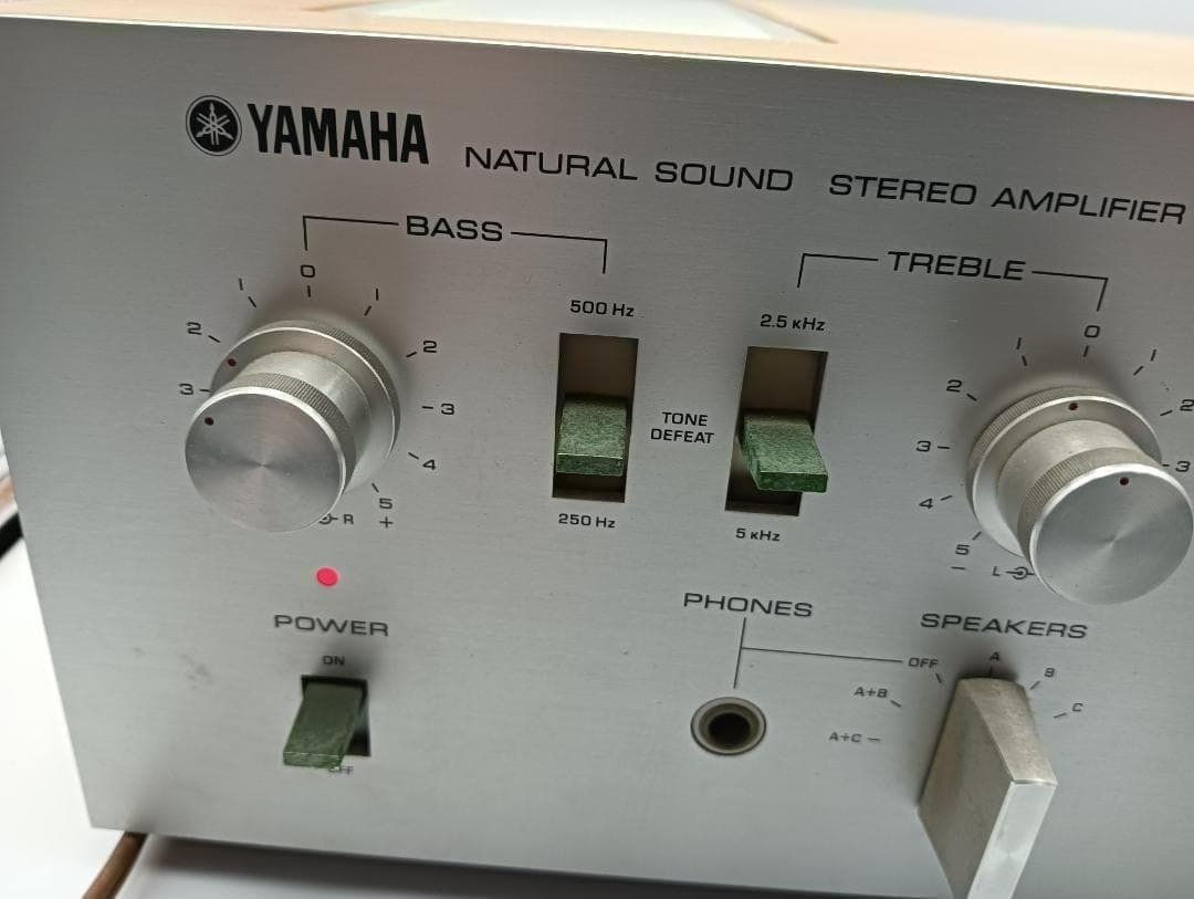 YAMAHA CA-1000 II ヤマハ プリメインアンプ レトロ 通電確認済