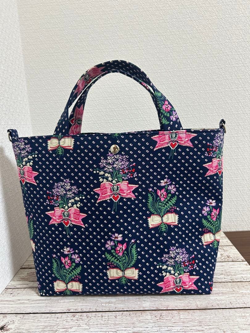 専用　2wayトートバッグ　ハンドメイド　キャスキッドソン