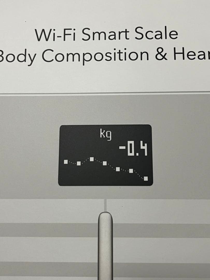 Withings Body Cardio Wi-Fiスマート体重計（ホワイト）