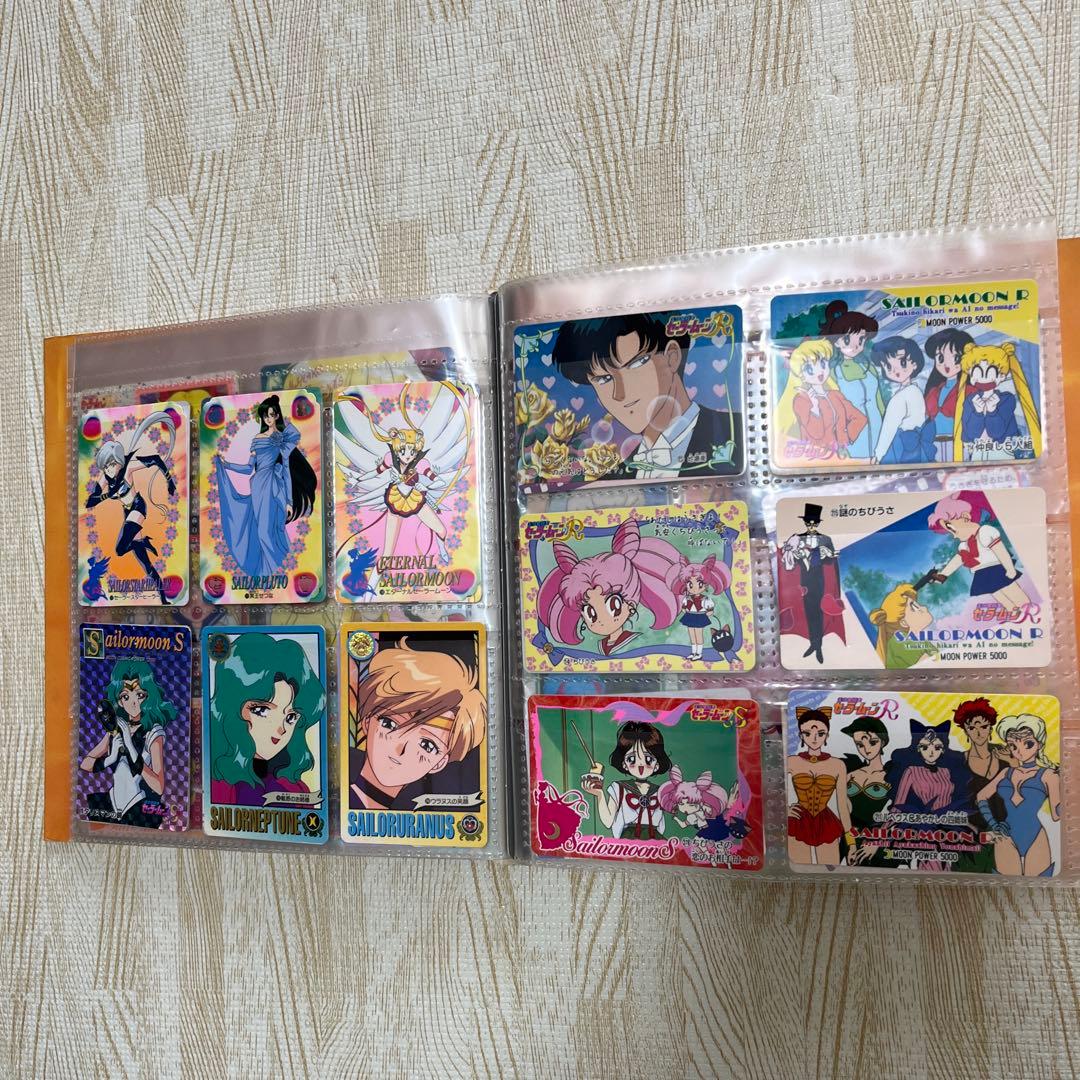 ラスト1 当時物　セーラームーン　カードダス　108枚　システムファイル　初期
