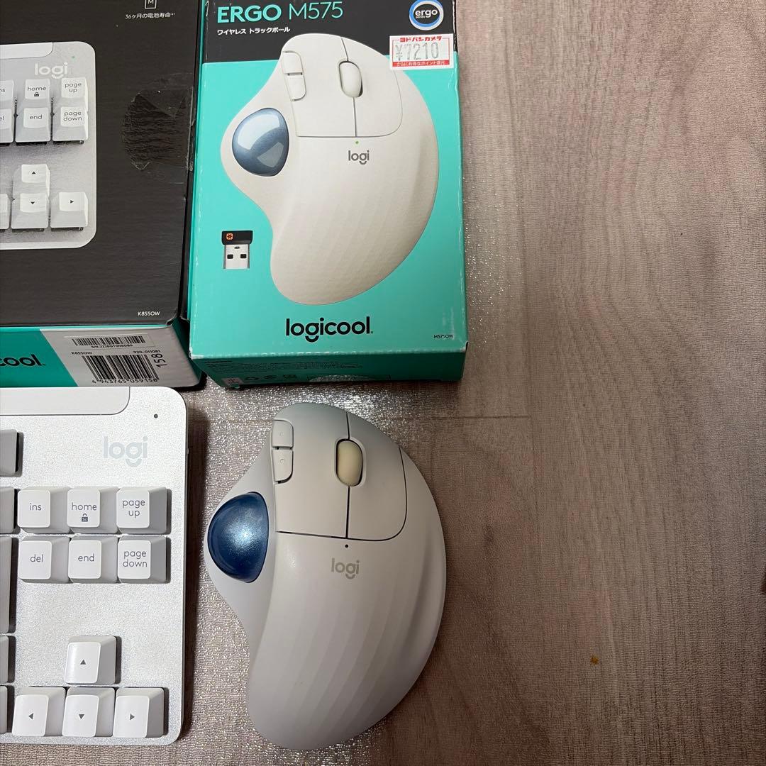Logicool SIGNATURE K855 & ERGO M575 セット