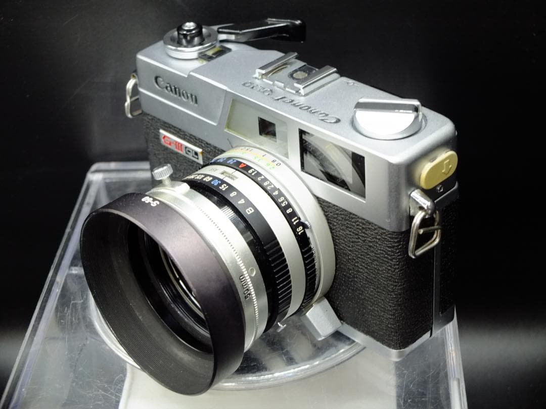 CANON　キャノネットQL19G-Ⅲ／45mmf1.9付【実写確認済整備品】
