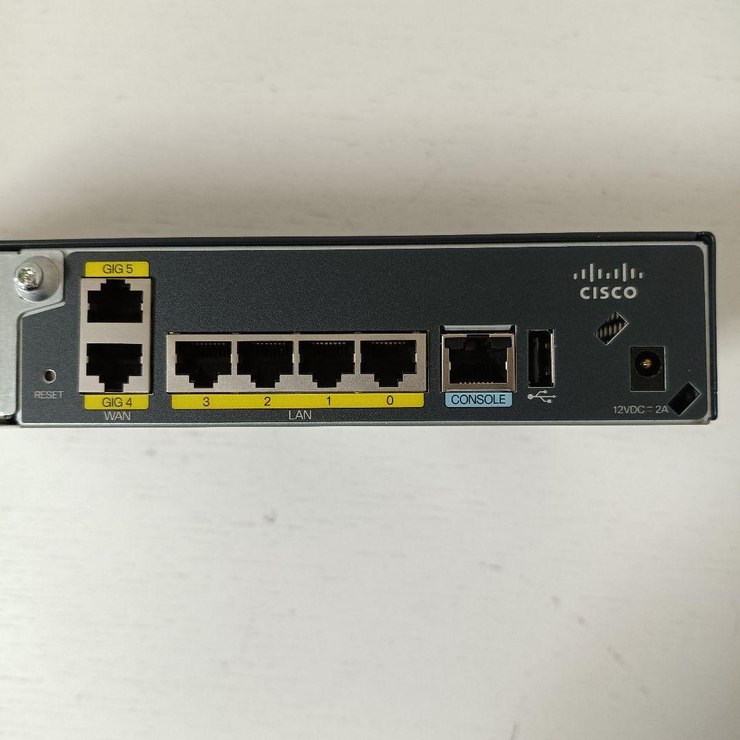 【Cisco】800M Series C841M-4X シスコ有線LANルーター