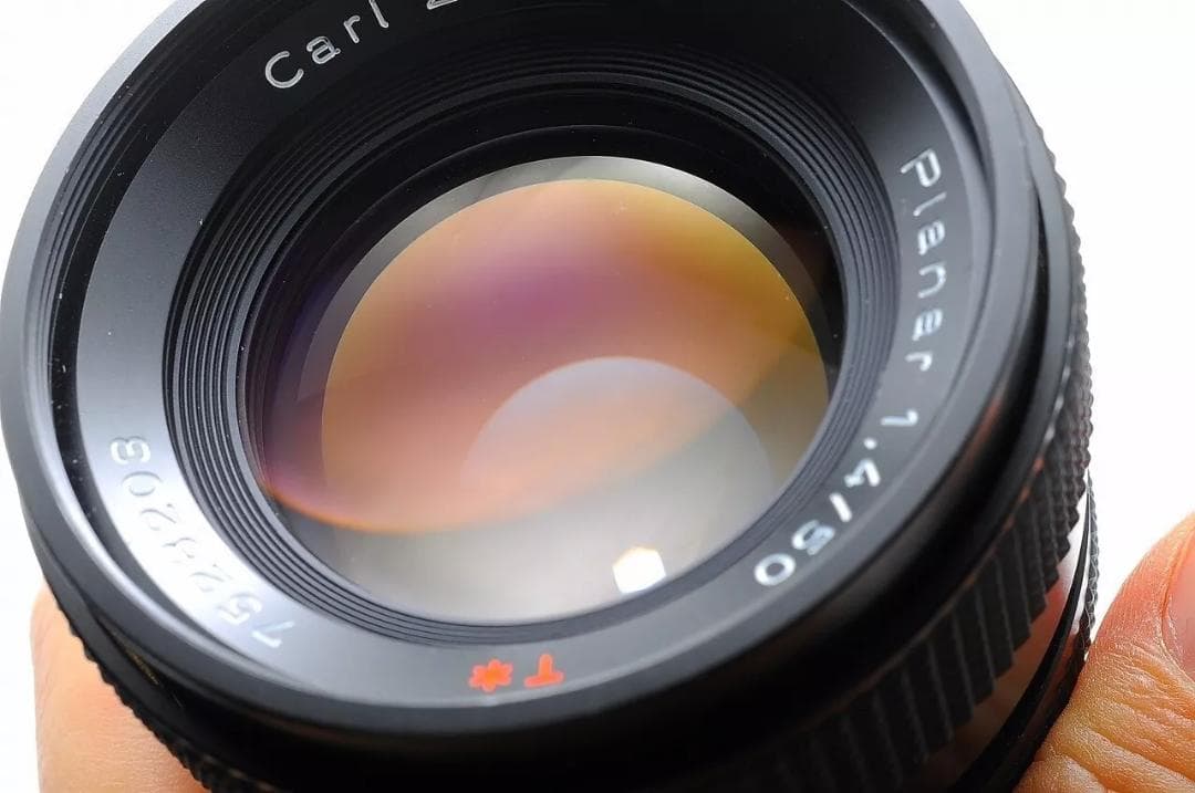 美品 CONTAX Carl Zeiss Planar 50mm F1.4 T*