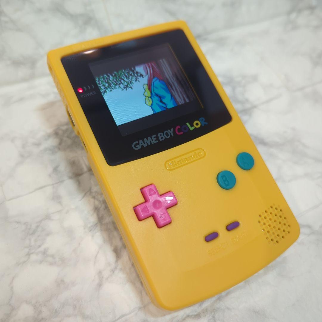 【パクチーさん専用】ゲームボーイカラーIPS液晶 カスタム品