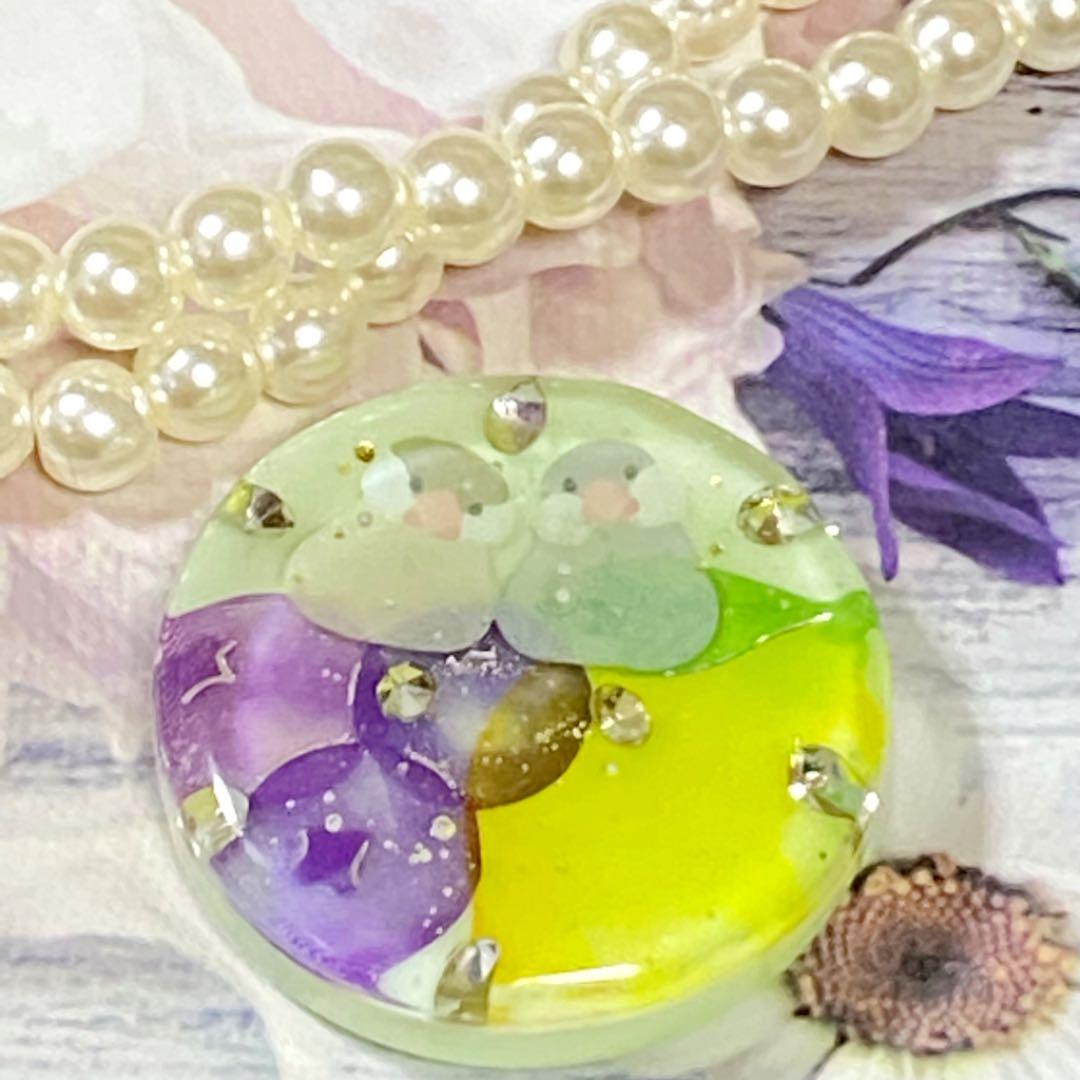 【No.1】レジン✨ヘアゴム✨ハンドメイド
