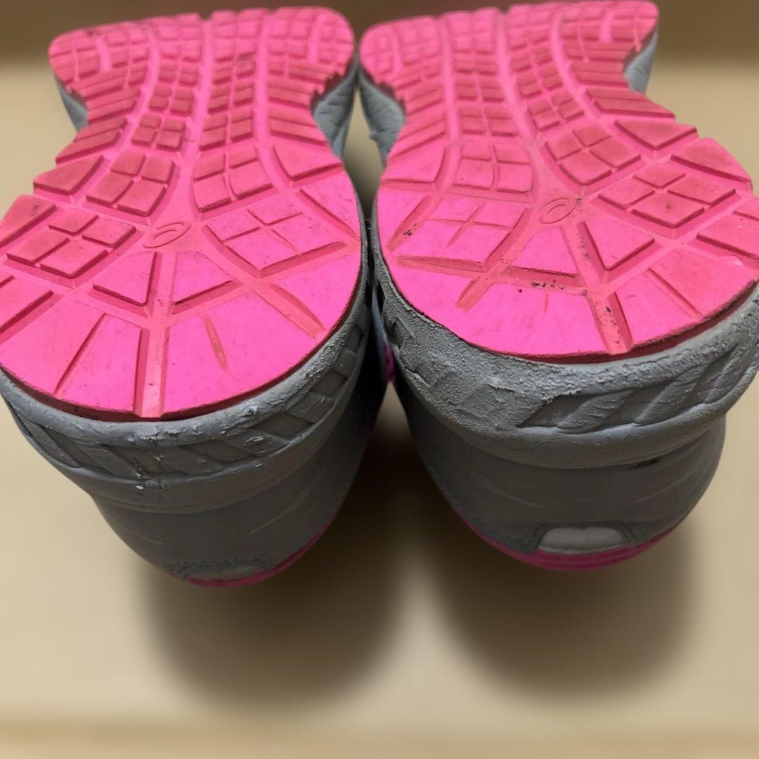 ASICS 安全靴 グレー/ピンク