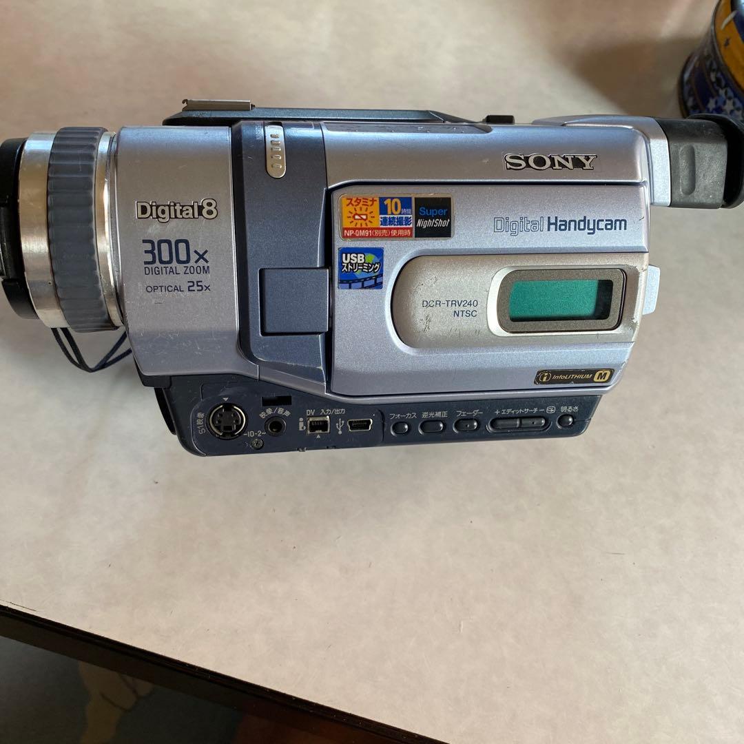 訳あり品　SONY Video8 Handycam CCD-TRV240 ⑨