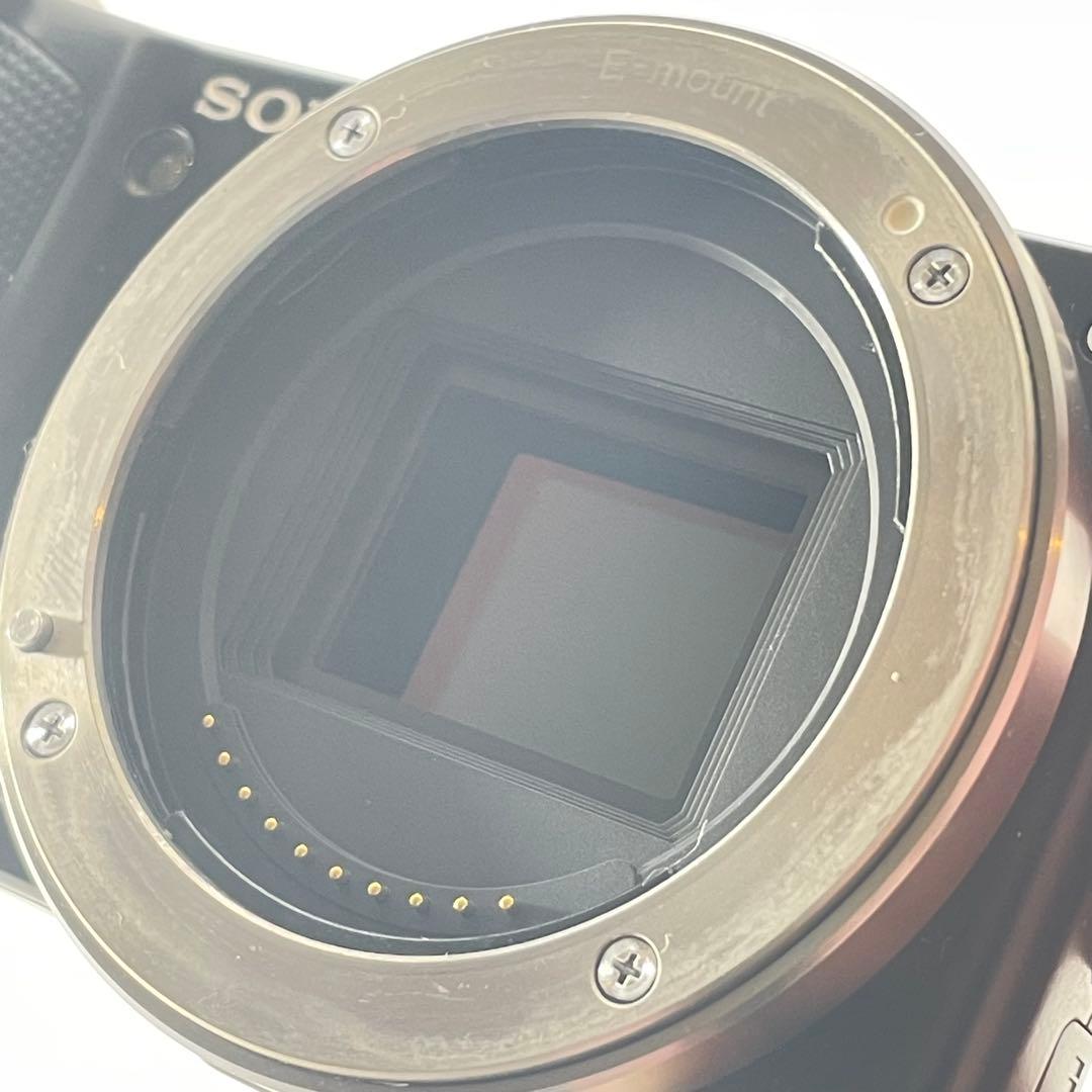 【美品・返品保証】Sony NEX-5 ブラック標準ズームレンズキット