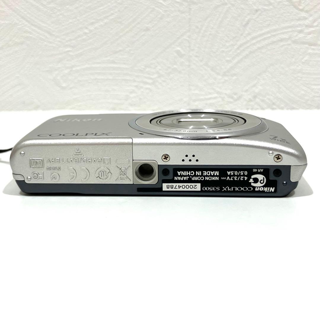 Nikon ニコン COOLPIX S3500 デジタル カメラ 美品 動作O
