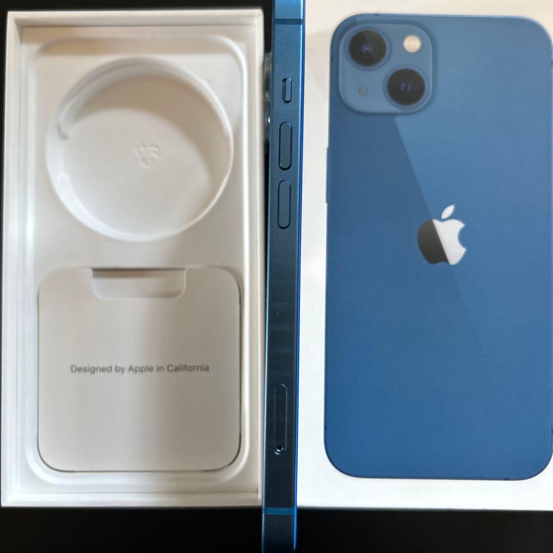 Apple iPhone 13 ブルー 開封済み