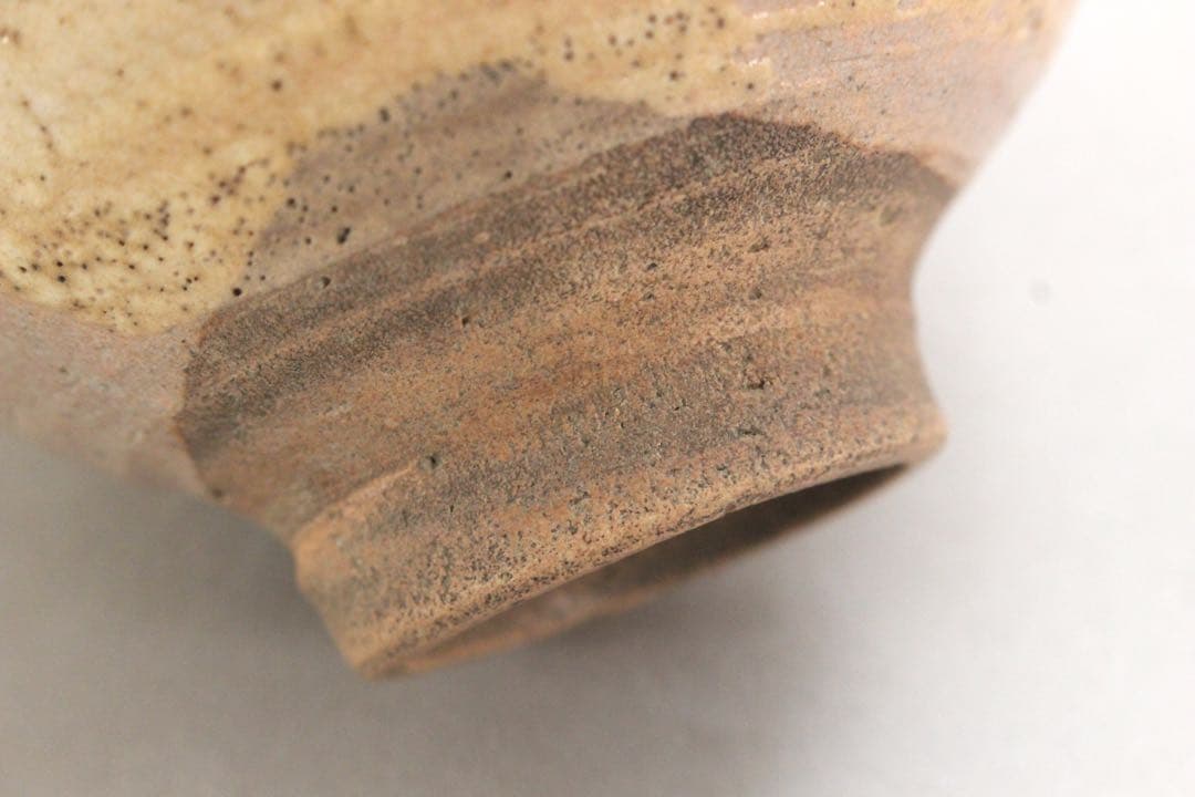 No5430 古萩茶碗　直径12.6cm 萩焼　茶道具　陶磁器　民藝　送料無料