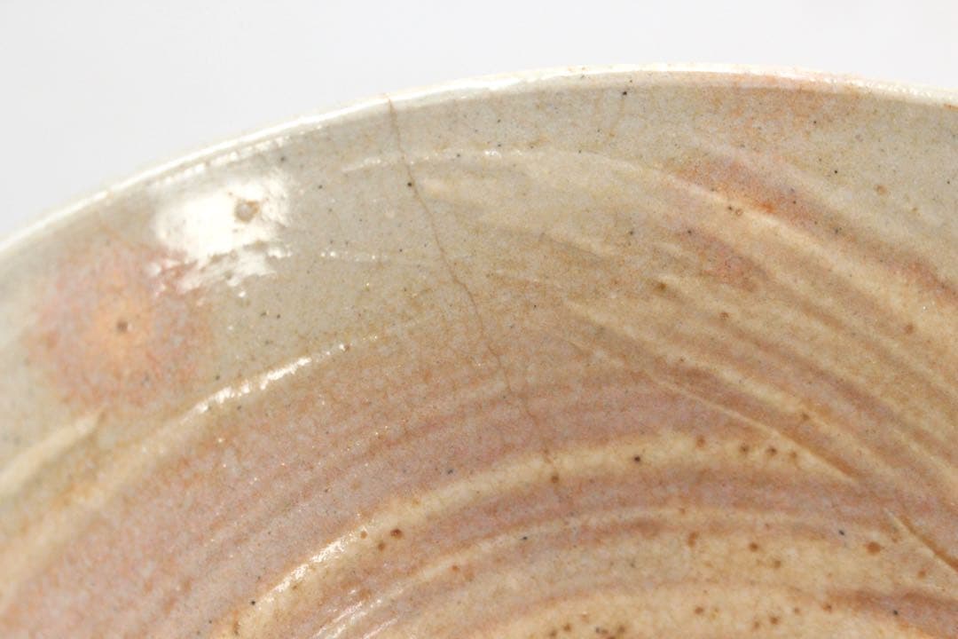 No5430 古萩茶碗　直径12.6cm 萩焼　茶道具　陶磁器　民藝　送料無料