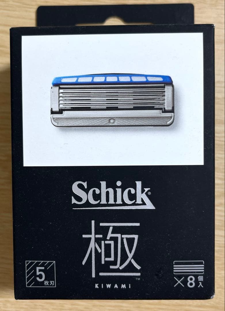 シック Schick 極 KIWAMI 替刃 (8コ入) 5枚刃　4箱セット