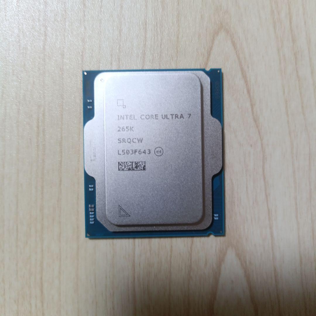 Intel Core Ultra 7 265K アンロック CPU