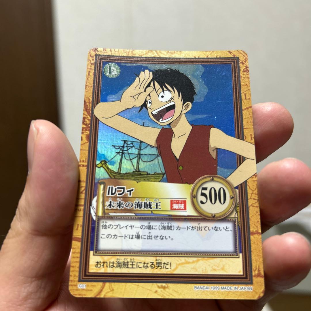 【稀少】ワンピースハイパーバトル　ルフィC01 準美品