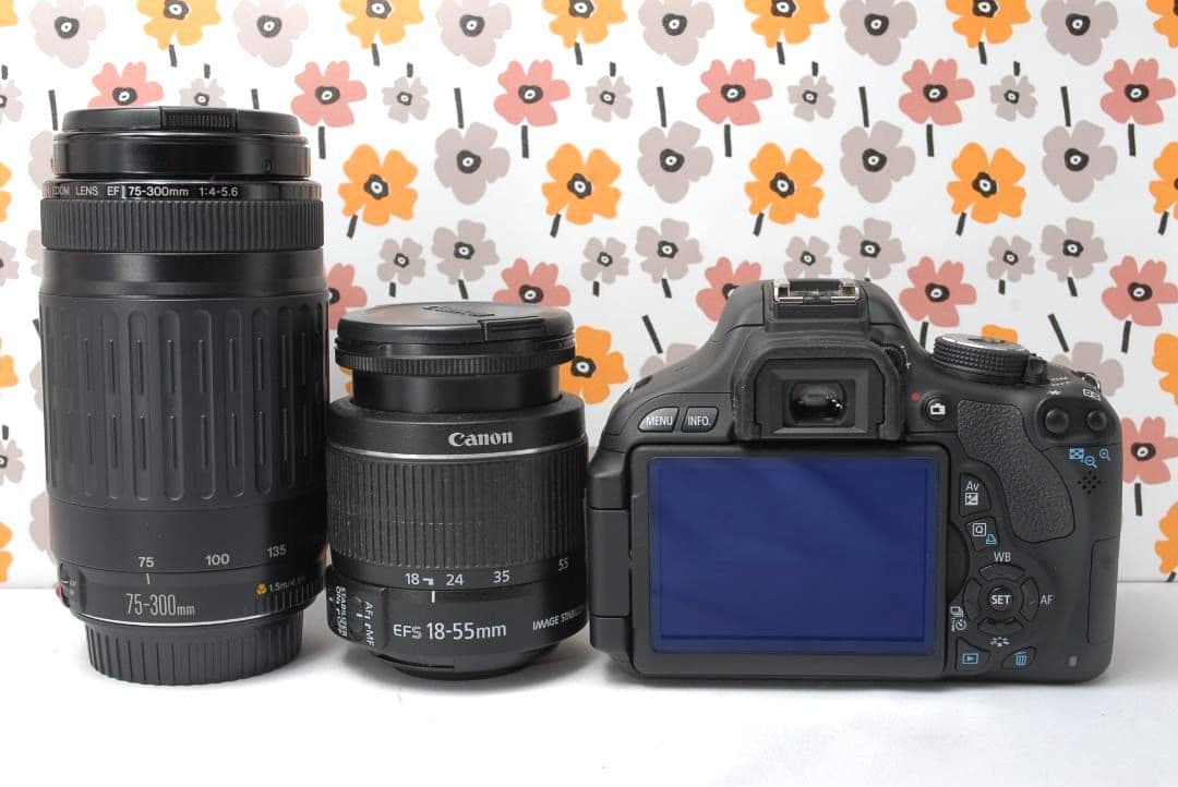 ❤Canon Kiss X5❤ショット数388回❤超望遠レンズセット❤超美品❤