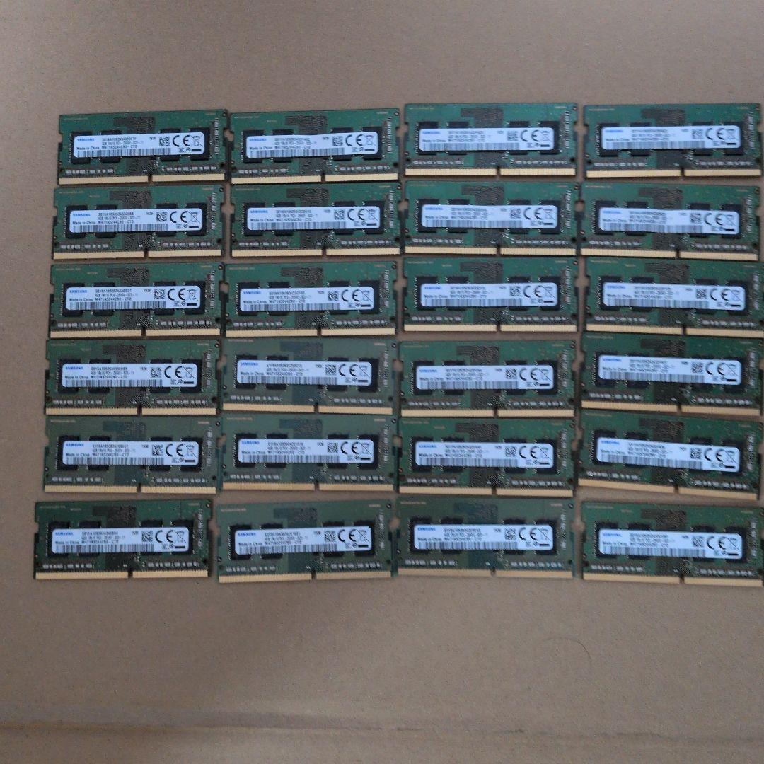Samsung 4GB DDR4 M471A5244CB0-CTD 24枚