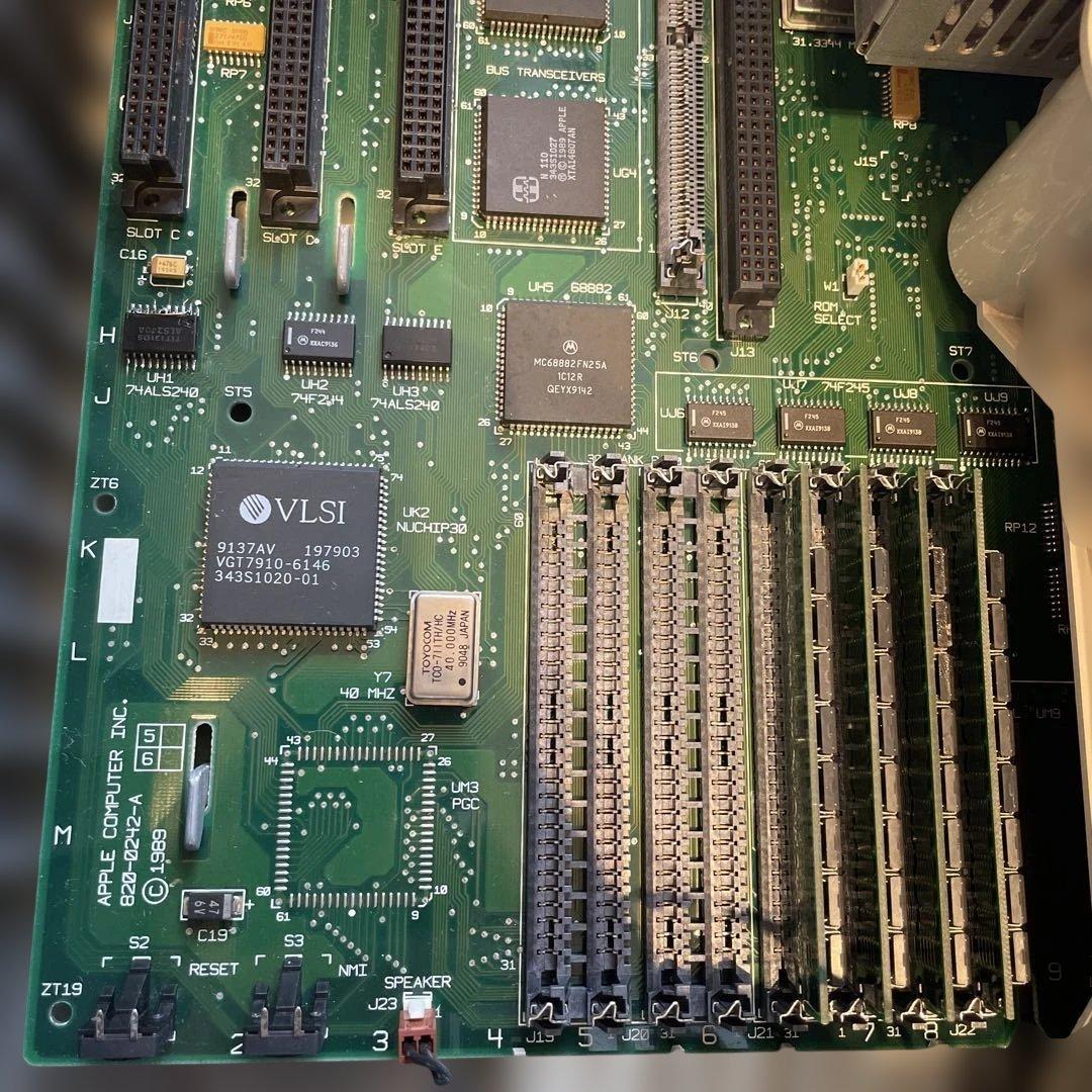 Apple Macintosh IIci 64MB リキャップ済 電池液漏れなし