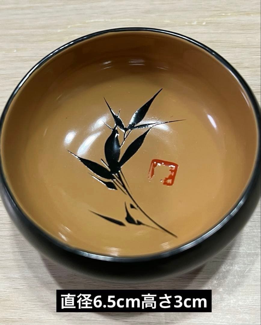 能登輪島塗　海老笹蒔絵　木製　刺身皿　小皿　各10個セット　希少
