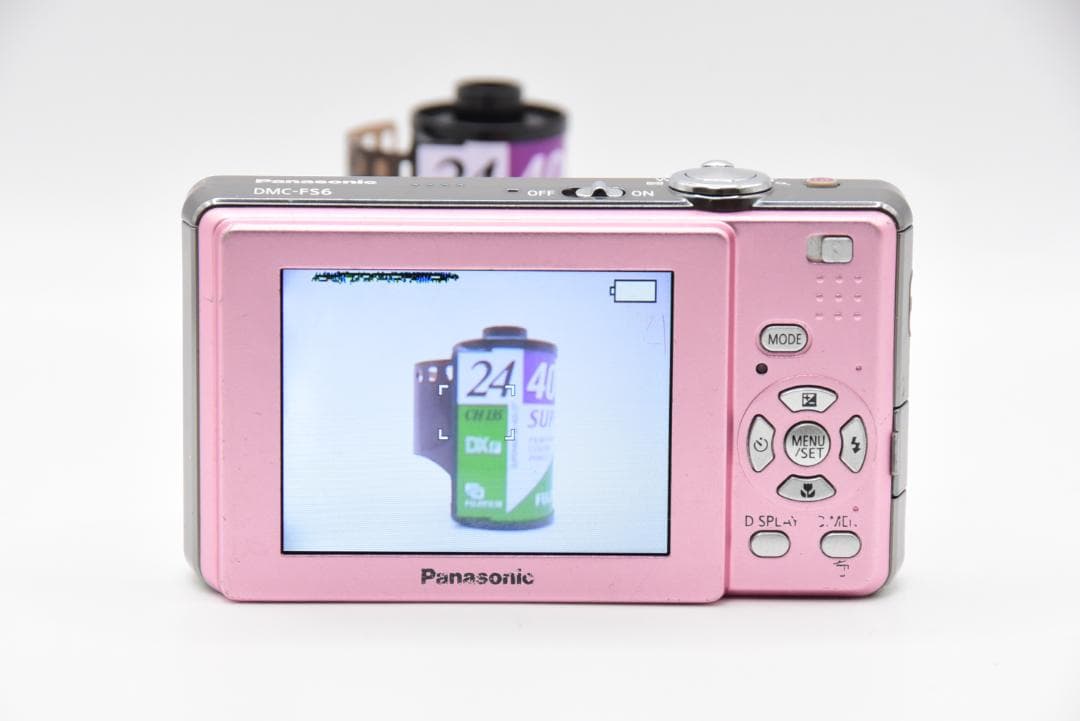 パナソニック Panasonic LUMIX DMC-FS6 ピンク