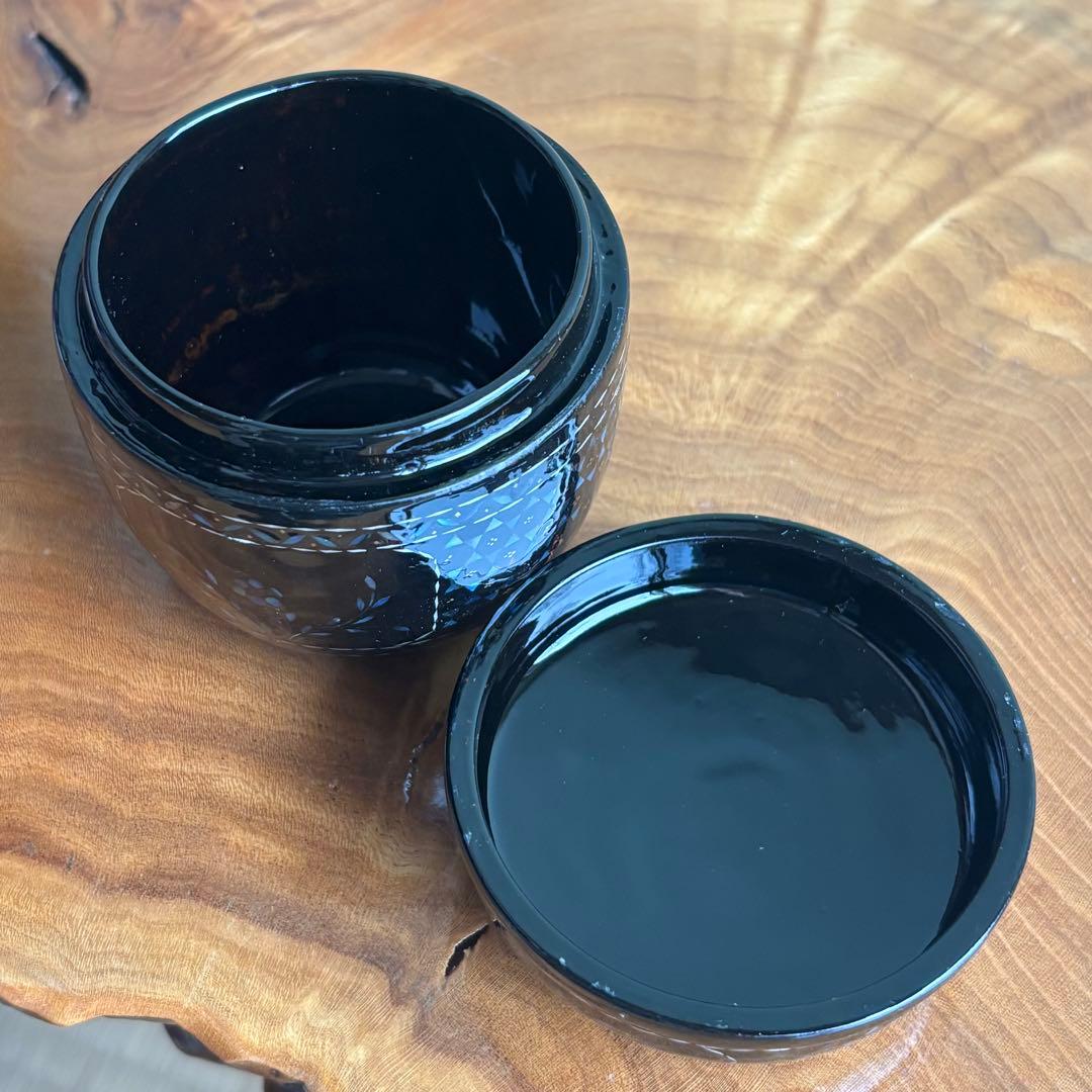 螺鈿細工 棗 木製 茶道具