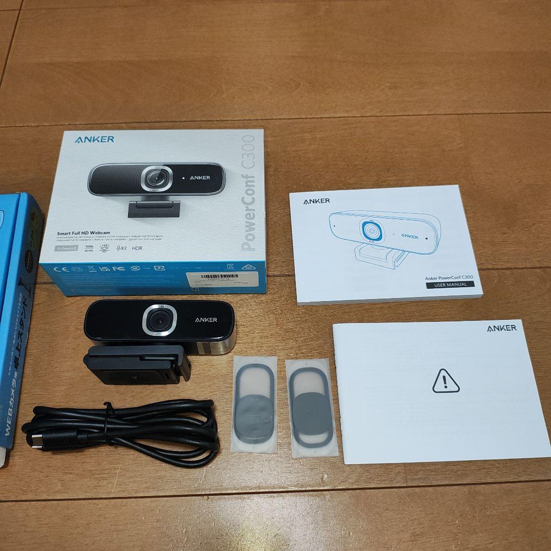 【美品】Anker C300 Full HD Webcam　スタンドセット