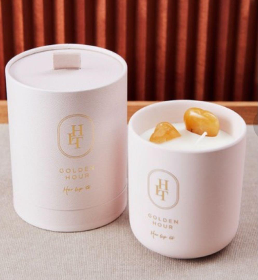 ハーリップトゥ キャンドル GOLDENHOUR 新品