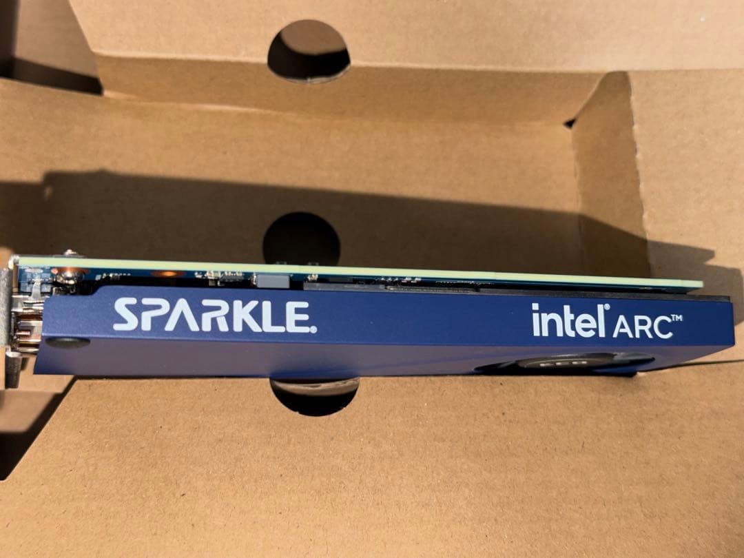 極美品 sparkle Intel Arc A310eco 4GB AV1対応
