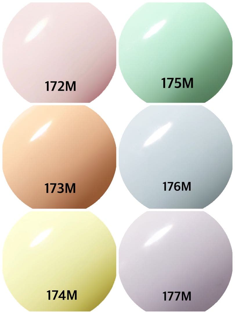 GELGRAPH ジェルネイルカラーセット 6色　マカロンカラー　プロ用　　29