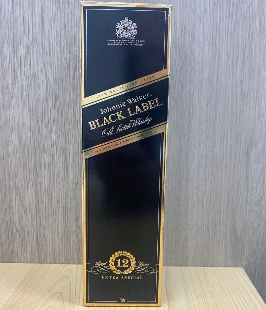 【未開栓】Johnnie Walker BLACK LABEL ジョニ黒箱入り