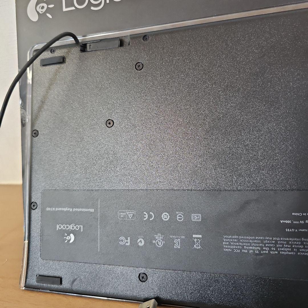 Logicool K740 イルミネートキーボード ロジクール