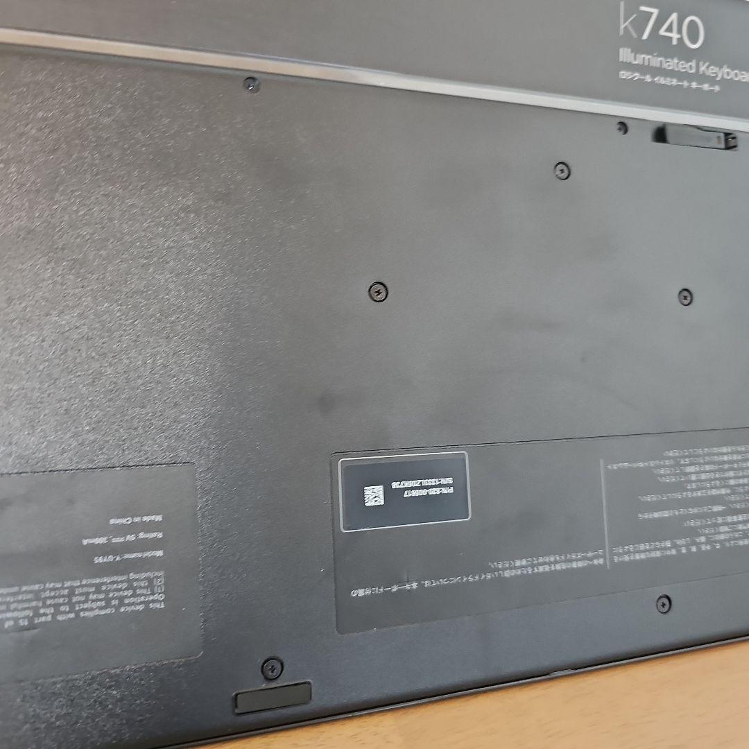 Logicool K740 イルミネートキーボード ロジクール