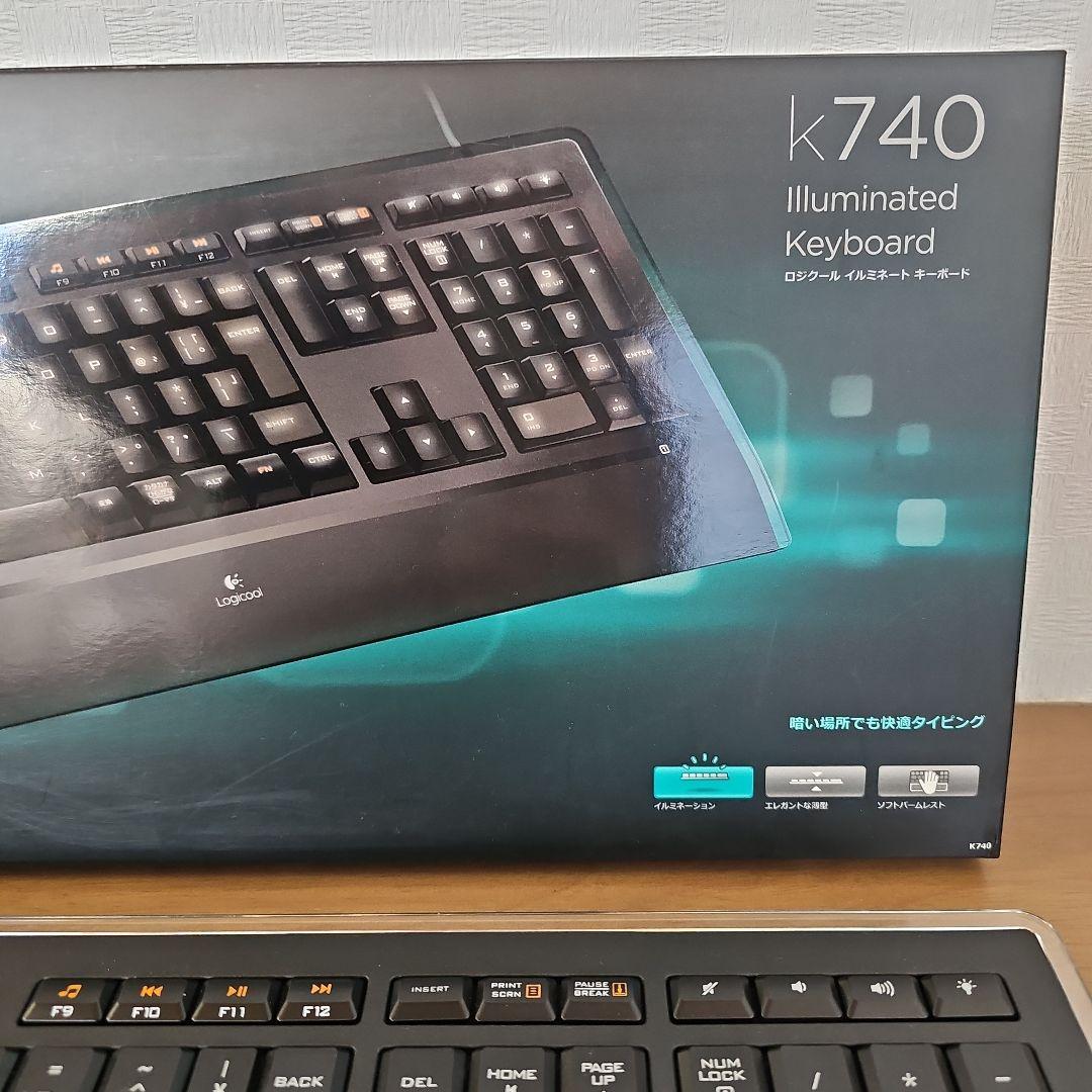 Logicool K740 イルミネートキーボード ロジクール