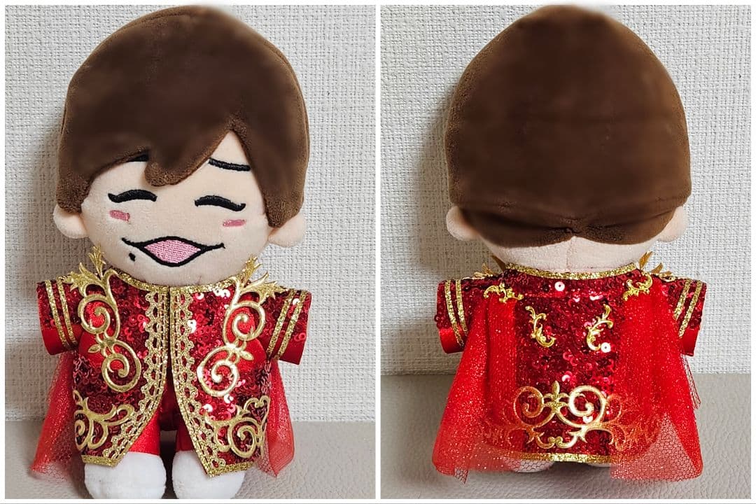 はるハル　ぬい　衣装　赤