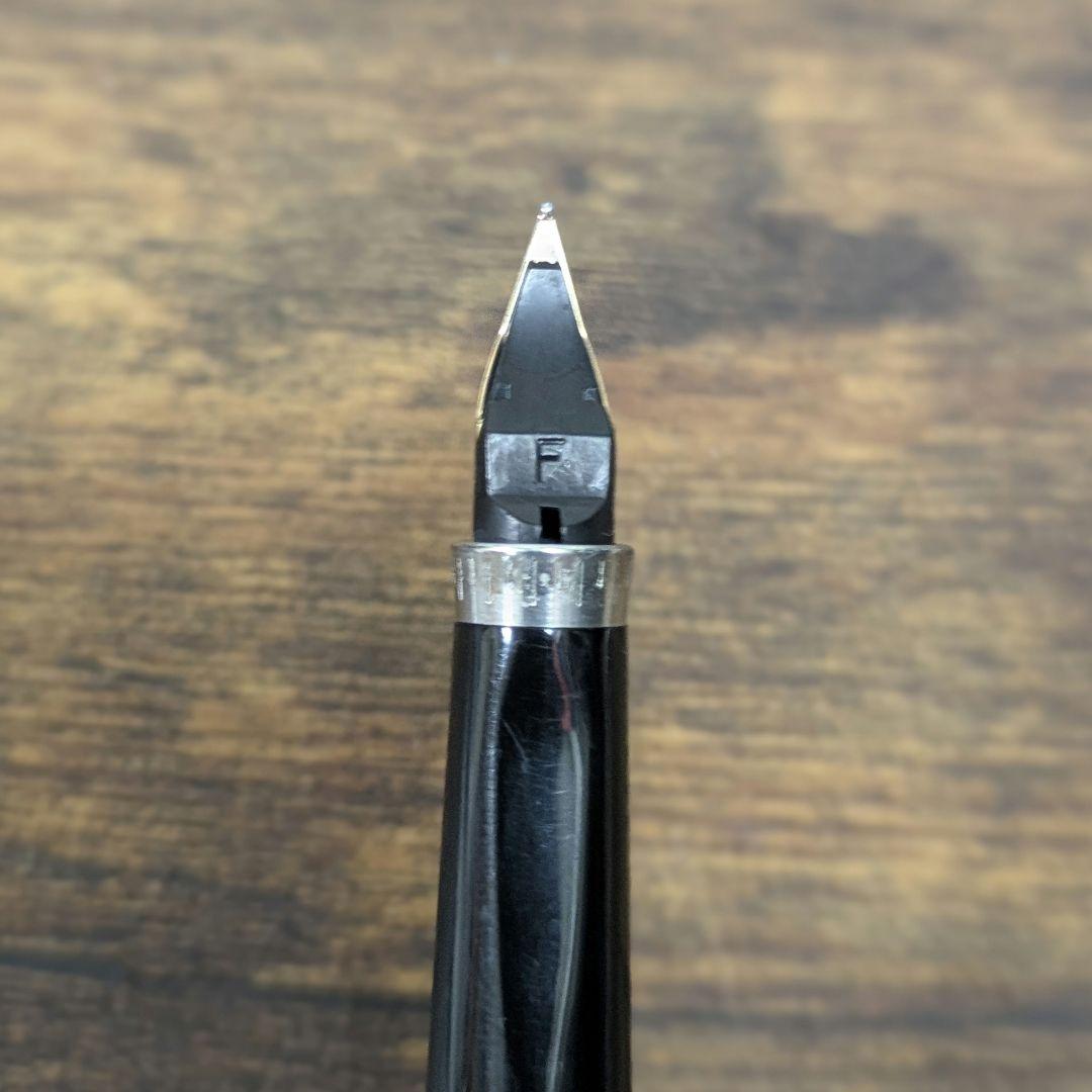 PARKER万年筆 75 シズレ　スターリングシルバー F字　14K