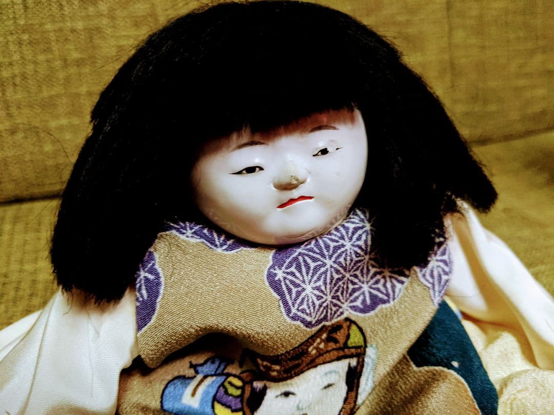 小さな御所人形　検)市松人形・雛人形